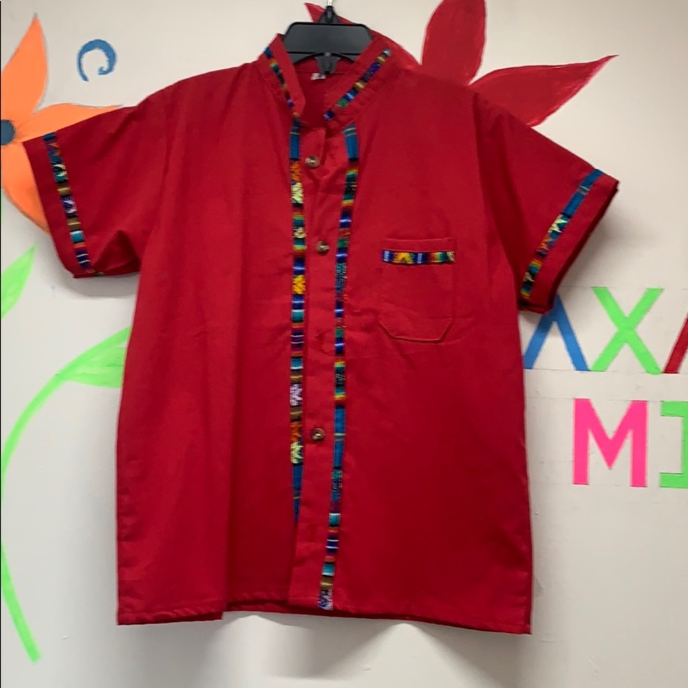 Boys guayabera size 8T